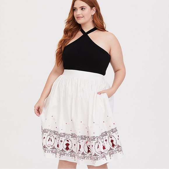 Disney Dresses & Skirts - Disney Mary Poppins Returns HER UNIVERSE Torrid Midi Skirt women’s size 1 (1X)